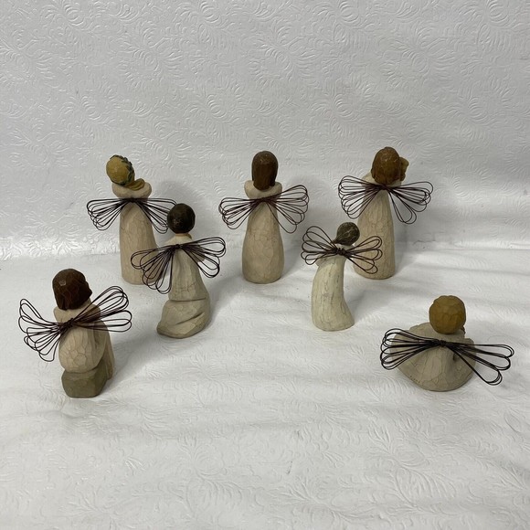 Lot 7 Willow Tree Demdaco Susan Lordi ANGEL Figurines - Picture 2 of 15